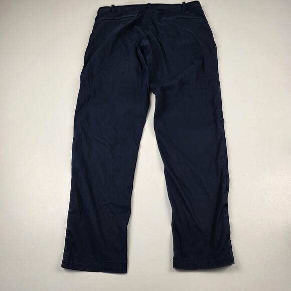 Lululemon Pants Mens 34 Navy Blue Chino Golf Performance Stretch Zip Pocket - Picture 4 of 13